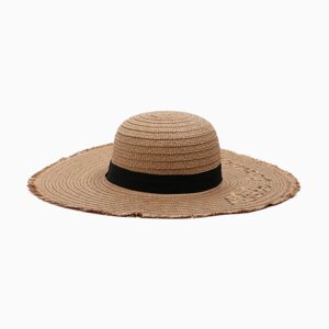 Шляпа женская minaku цвет коричневый, р-р 56-58