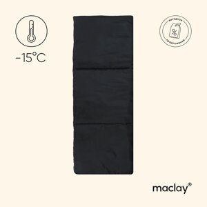 Спальный мешок maclay, одеяло, правый, 200х80 см, до -15 °c