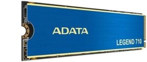 SSD накопитель A-data legend 710 M. 2 2280 PCI-E 3.0 x4 1tb (ALEG-710-1TCS)