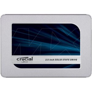 SSD накопитель crucial MX500 500gb 2.5 SATA III (CT500MX500SSD1)