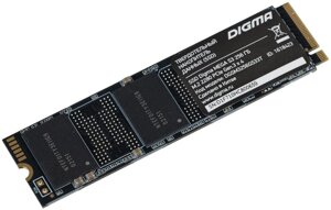 SSD накопитель digma mega M2 256гб M. 2 2280 PCI-E 3.0 x4 nvme (DGSM3256GM23T)