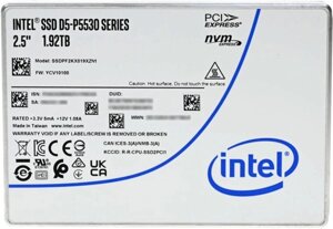 SSD накопитель intel D5-P5530 1.92TB (SSDPF2kx019XZN1)