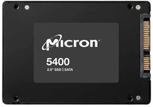 SSD накопитель micron 5400MAX 480GB SATA 2.5 (mtfddak480TGB-1BC1zabyy)