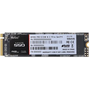 SSD накопитель netac 512gbssd (NT01N930E-512G-E4x)
