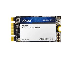 SSD накопитель netac M. 2 2280 NVME 512GB (NT01N930ES-512G-E2x)