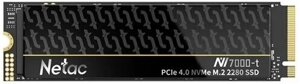 SSD накопитель netac NV7000-t M. 2 2280 PCI-E 4.0 x4 2tb (NT01NV7000t-2T0-E4x)