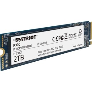 SSD накопитель patriot M. 2/2280/1TB (P300P1tbm28)