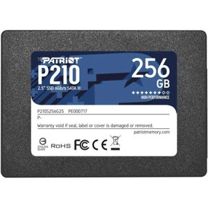 SSD накопитель patriot P210 SATA/2.5/256GB (P210S256G25)