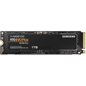 SSD накопитель samsung 970 EVO plus PCI-ex4/1tb/M. 2 2280 (MZ-V7s1T0bw)