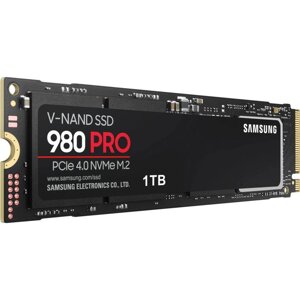 SSD накопитель samsung 980 PRO 1тб M. 2 2280 PCI-E x4 nvme (MZ-V8p1T0bw)