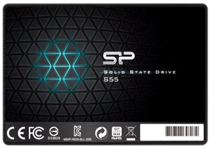 SSD накопитель silicon power slim S55 SATA III/480гб/2.5 (SP480GBSS3s55S25)