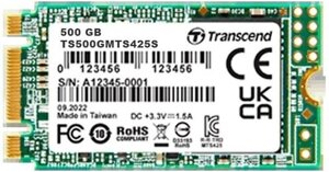 SSD накопитель transcend 425S 500гб (TS500GMTS425S)