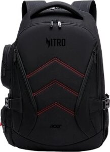 Сумка для ноутбука Acer Nitro 15.6 OBG313 черный/красный (ZL. BAGEE. 00G)