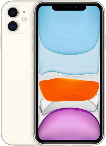 Телефон Apple iPhone 11 4/128Gb белый (MHDJ3LZ/A)