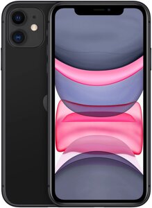 Телефон Apple iPhone 11 4/128Gb черный (MHDH3LZ/A)