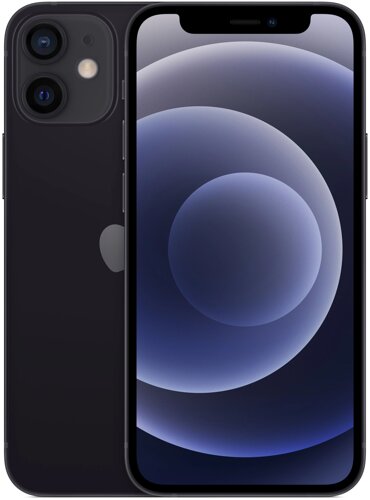 Телефон Apple iPhone 12 4/128Gb черный (MGJA3AA/A)