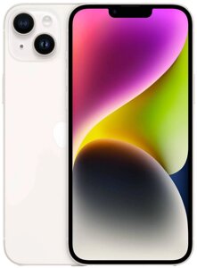 Телефон Apple iPhone 14 128Gb сияющая звезда (MPUJ3CH/A)