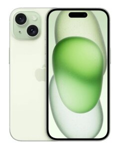 Телефон Apple iPhone 15 (A3092) 128Gb салатовый (MV9N3CH/A)