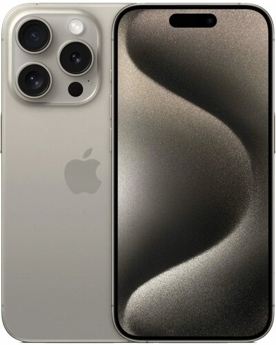 Телефон Apple iPhone 15 Pro A3102 128Gb Natural Titanium (MTUX3HX/A)