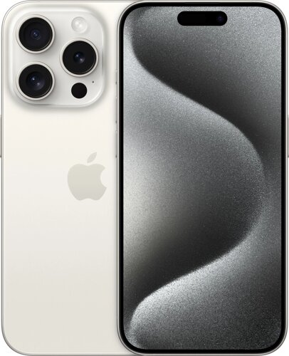 Телефон Apple iPhone 15 Pro (A3104) 512Gb белый титан (MTQE3ZA/A)