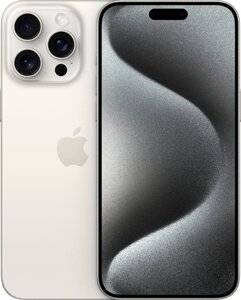 Телефон Apple iPhone 15 Pro Max (A3105) 512Gb белый (MU6V3J/A)