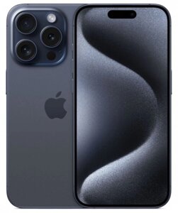 Телефон Apple iPhone 15 Pro Max (A3108) 512Gb синий (MU2W3ZA/A)