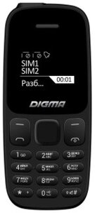 Телефон Digma Linx A106 32Mb черный