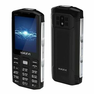 Телефон Maxvi P101 Black