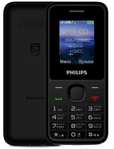 Телефон Philips E2125 черный