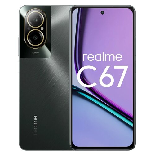 Телефон Realme C67 6/128Gb черный (RMX3890)