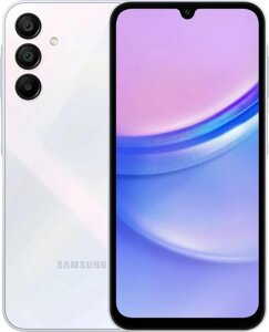 Телефон Samsung Galaxy A15 8/256Gb голубой (SM-A155FLBICAU)