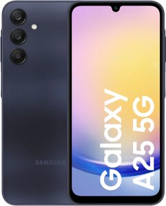 Телефон samsung galaxy A25 6/128gb blue/black (SM-A256ezkdmea)