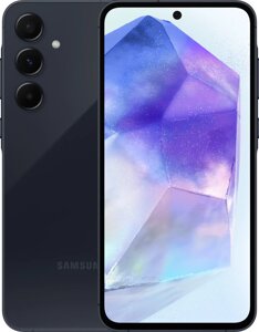 Телефон Samsung Galaxy A55 8/256Gb темно-синий (SM-A556EZKCCAU)