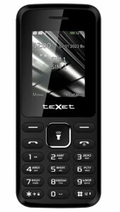 Телефон TeXet ТМ-118 Черный (127212)