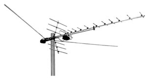 Телевизионная антенна Дельта H 1381A. 01F активная F-коннектор