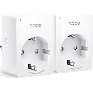Умная розетка TP-LINK Tapo P110 белый (2-pack)