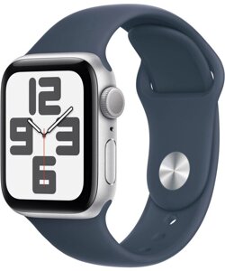 Умные часы Apple Watch SE 2023 A2722 40мм серебристый/синий (MRE13LL/A)