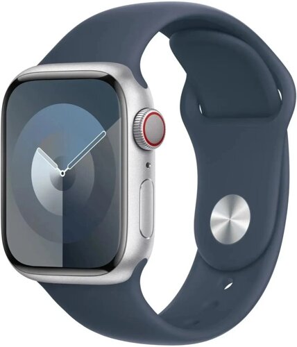 Умные часы Apple Watch SE 2023 A2723 44мм серебристый/синий (MREE3LL/A)