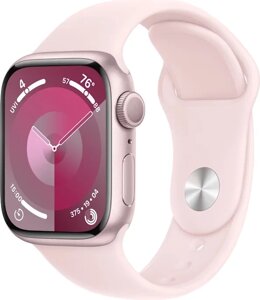 Умные часы Apple Watch Series 9 (A2978) 41мм розовый (MR943ZP/A)