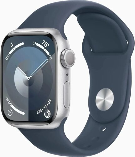 Умные часы Apple Watch Series 9 (A2978) 41мм серебристый (MR903LL/A)
