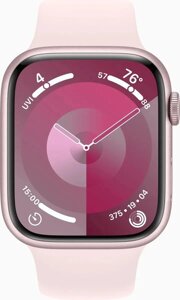 Умные часы Apple Watch Series 9 (A2980) 45мм розовый (MR9G3LL/A)