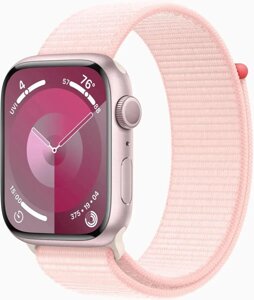 Умные часы Apple Watch Series 9 (A2980) 45мм розовый (MR9J3LL/A)