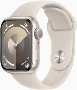 Умные часы Apple Watch Series 9 (A2980) 45мм сияющая звезда (MR973LL/A)