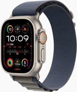 Умные часы Apple Watch Ultra 2 (A2986) 49мм титан/синий (MREP3LL/A)