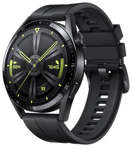 Умные часы Huawei Watch GT 3 46мм черный/черный (Jupiter-B19S/55026974)