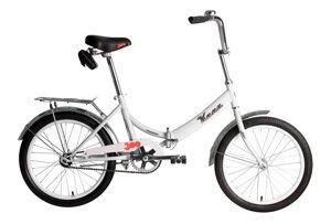 Велосипед для подростков Forward KAMA 20 1 ск. рост. 14 белый/серебристый (RB3K013E9XWHXSR)