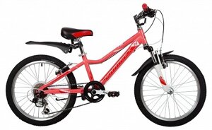 Велосипед для подростков novatrack 20AH6v. novara. CRL22 коралловый