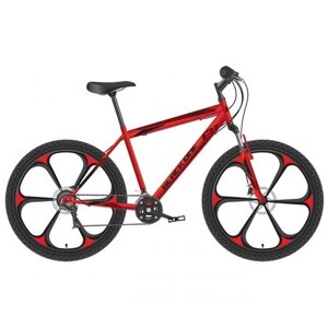 Велосипед взрослый Black One Onix 26 D FW красный/черный/красный 18 (HQ-0005344)