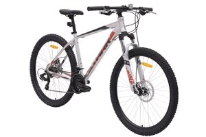 Велосипед взрослый Stark Indy 27.2 D серебристый металлик/черный металлик, красный 20 (HQ-0014118)