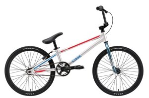 Велосипед взрослый Stark Madness BMX Race серый/красный (HQ-0014151)